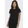 Shirtkleid Schwarz M