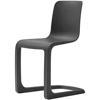 Vitra Freischwinger Evo-C grau, Designer Jasper Morrison, 46.5x81.5x51 cm