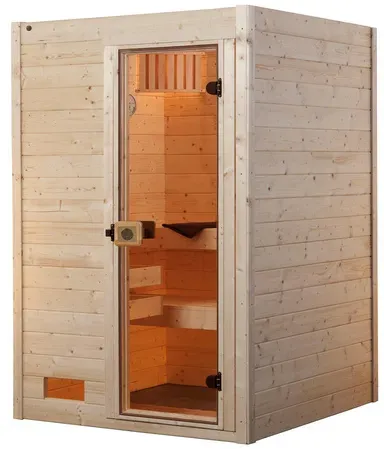 Bild von Sauna »Valida«, 4,5 kW Bio-Ofen mit digitaler Steuerung, beige