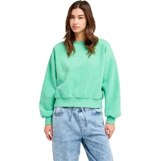Roxy Rundhalspullover Grün / Türkis XL