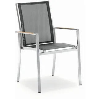 Niehoff Tina Stapelsessel 57 x 62 x 90 cm schwarz