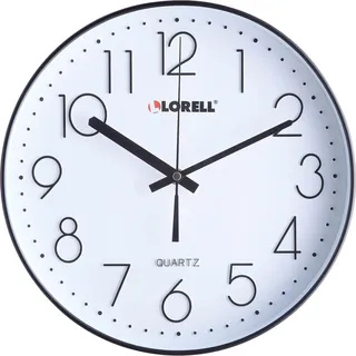 Lorell Uhr, schwarz, 29,5 cm