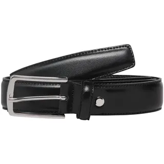 JACK & JONES Herrengürtel Leder 80 cm braun