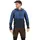 Kapuzenfleece Indigo Blue Dark Navy S