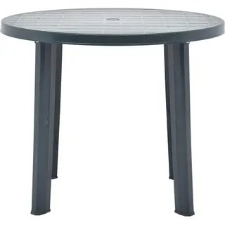 vidaXL Gartentisch Grün 89 cm Kunststoff - Grün