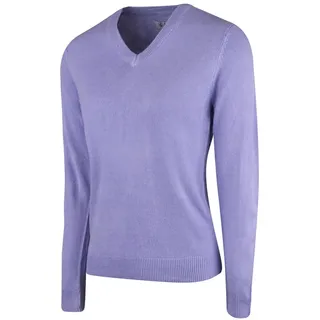 Island GREEN Damen Iglknt2046 Superweicher Feinstrickpullover mit V-Ausschnitt