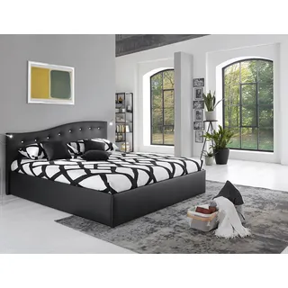 Westfalia Schlafkomfort Castello 171 x 210 cm Schwarz