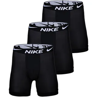 Nike Herren Boxershort 3er Pack Boxer Brief long, Dri-Fit Micro