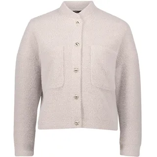 Zero Sweatblazer »Sweatblazer strukturiert mit Knopfleiste«