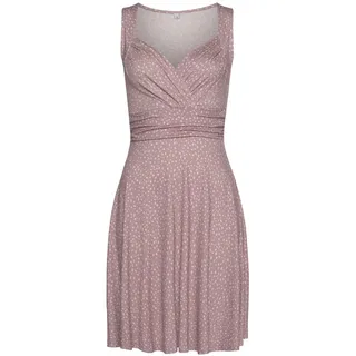 VIVANCE Jerseykleid, Damen rose-mauve-bedruckt Gr.34