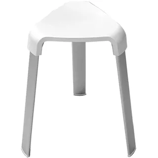 Primanova Badhocker Alu. weiß M-Kv17-01