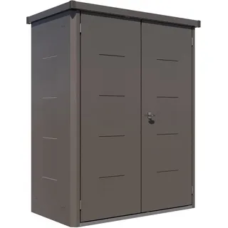 Gartenschrank Giarmadio 154 cm x 88 cm Anthrazit