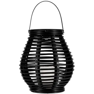 Pauleen Sunshine Glow Solar-Laterne - Schwarz/Braun