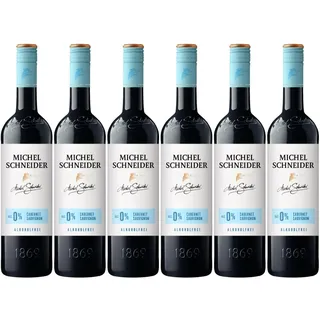 Michel Schneider Cabernet Sauvignon Rotwein Alkoholfrei (6 x 0.75 l)