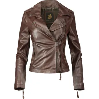 Apple of Eden "Apple of Eden Lederjacke AOE-102", ohne Kapuze aus weichem Leder,