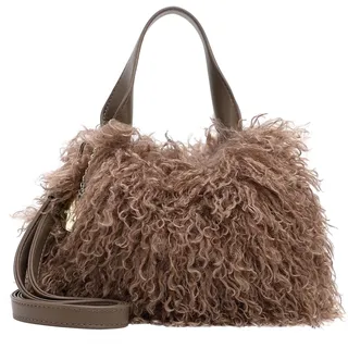 Emily & Noah Beutel E&N Lionne Schultertasche Synthetik Taupe