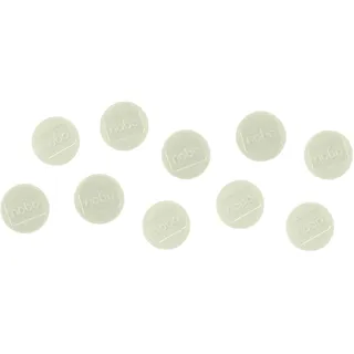 NOBO Haftmagnete rund 38 mm weiß
