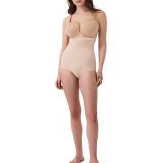 SPANX Shapewear für Damen Tummy Control High-Waisted Power Panties (Regular und Übergröße), Soft Nude, XL