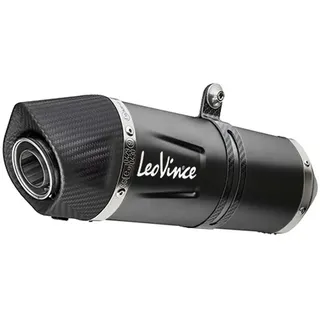 Leovince Lv One Evo Black Edition Honda Crf 1100 L Africa Twidventure Sport/dct 20-22 Ref:14355eb Stainless Steel&carbon Homologierter Schalldämpfer - Black - Homologated