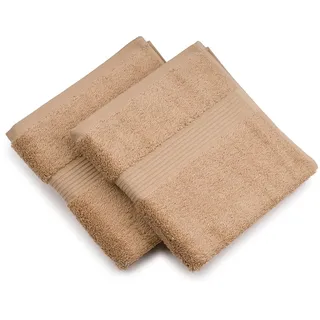 New York Handtuch 2 x 50 x 100 cm marone