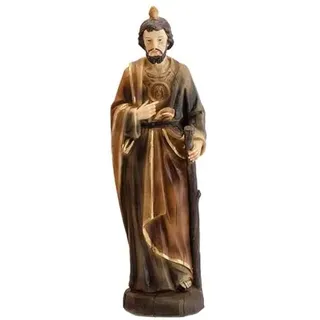 DRW Figur St. Judas aus Holz, handbemalt, 20 cm