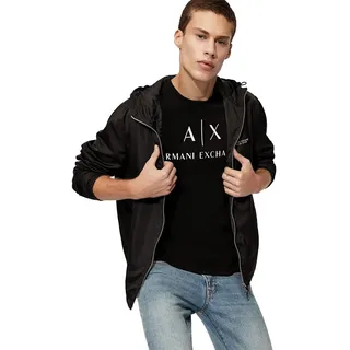 Armani Exchange Herren 8nztcj T-Shirt, Schwarz, S