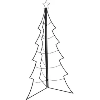 Faltbarer Weihnachtsbaum Metall 117,5 cm