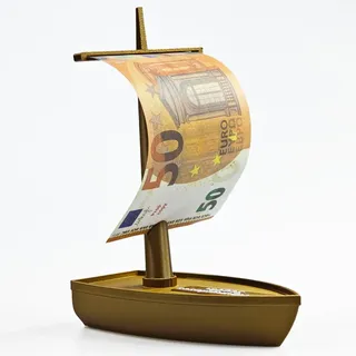 Kreative Spardose Schiff aus 3D-Druck – Segelboot Geldgeschenk aus PLA – Geburtstagsgeschenk für Männer & Frauen – Kreuzfahrt Geschenk & Deko mit Verpackung (A)