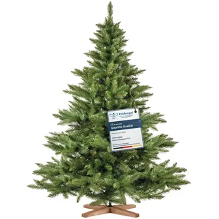 FairyTrees Weihnachtsbaum künstlich Nordmanntanne Grün 180 cm