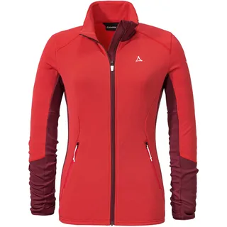 Schöffel Damen Lodron Fleece Jacke (Größe XL, rot)