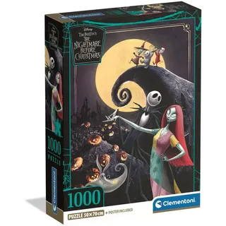 CLEMENTONI 37060 Disney Nightmare Before Christmas 1000 Teile Collection Puzzle