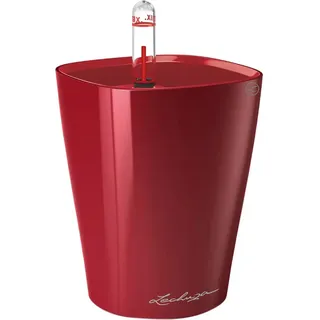 LECHUZA Mini-Deltini Ø 10 x 13 cm Scarlet Rot Hochglanz
