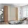 Drehtürenschrank Monaco 246,3 x 236 x 58 cm Beige/Braun