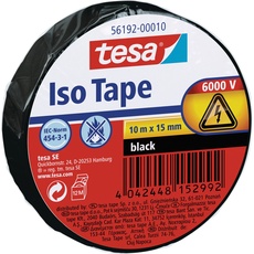 Bild Iso Tape Isolierband schwarz 15mm/10m, 1 Stück (56192-10)