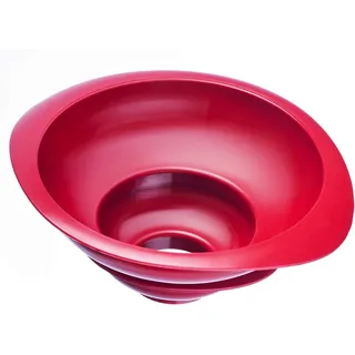 Westmark Einmachtrichter Set 4,2/7,5 cm Rot Kunststoff