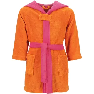VOSSEN Kinderbademäntel Kinder Kapuze Bixie electric orange/prim rose), - 0006 - 110-116