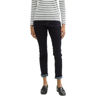 Tom Tailor Damen 1038347 Tapered Relaxed Jeans, 10138-Rinsed Blue Denim, 32W / 32L