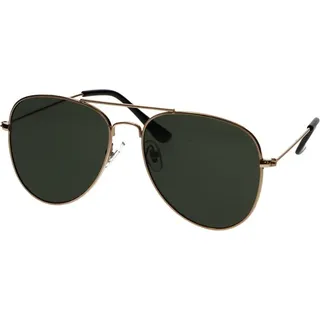 Spectrum Sonnenbrille Pilot Gold Grün Herren
