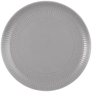 Seltmann Weiden Speiseteller , Grau , Keramik , rund , Geschirr, Teller, Speiseteller
