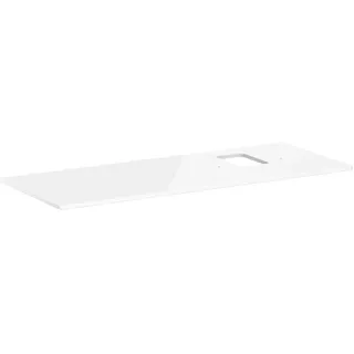 Hansgrohe Xelu Q Konsolentisch 1360x550x0 Weiß Hochglanz