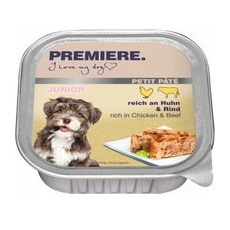 PREMIERE Petit Pâté Junior Geflügel & Rind 11x150 g