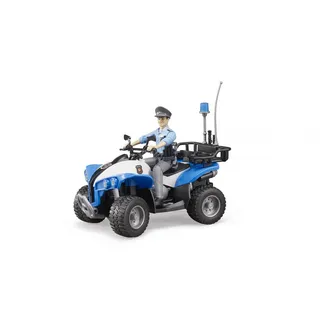 Bruder 63010 - Polizei Quad blau 1:16