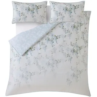Laura Ashley Bettwäsche Mirabelle 3-Teilig , Lila , Textil , Floral , Füllung: Baumwolle (recycelt) , Rechteckig , 200x200 cm , Heimtextilien, Bettwäsche & Leintücher, Bettwäsche
