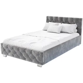 Juskys Nizza 120 x 200 cm Grau/Silber