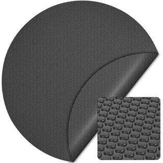 Wiltec Pool Solarfolie schwarz Ø 5 m