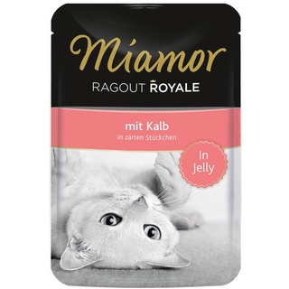 Miamor Ragout Royale Kalb 22x100g (Packung mit 2)