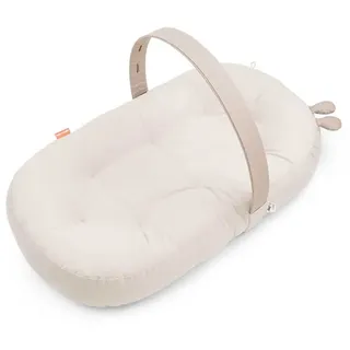 Done By Deer Gemütliche Babyliege Mit Spielbogen Raffi - Sand - One Size