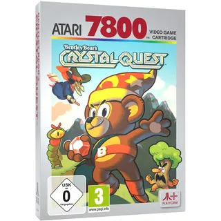 plaion Bentley Bear's Crystal Quest (Atari 7800+) Cartridge