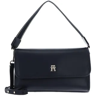 Tommy Hilfiger Damen Schultertasche Klein, Blau (Space Blue), Einheitsgröße