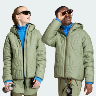 adidas Xperior Climawarm Padded Jacke Tent Green 152